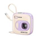 WK WP-31 Vintage Camera II Series 10000mAh 22.5W Super Fast Charging Power Bank with Cable(Purple) - 1