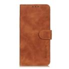 For Motorola Edge 60 Fusion KHAZNEH Retro Texture Leather Phone Case(Brown) - 2