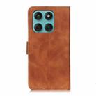 For Motorola Edge 60 Fusion KHAZNEH Retro Texture Leather Phone Case(Brown) - 3