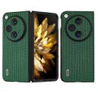 For OPPO Find N3 ABEEL Genuine Leather Luxury Series Phone Case(Night Green) - 1