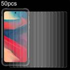 For UMIDIGI BISON X20 50pcs 0.26mm 9H 2.5D Tempered Glass Film - 1