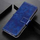 For Motorola Moto G85 Retro Crazy Horse Texture Leather Phone Case(Blue) - 2