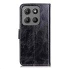 For Motorola Moto G15 4G / G05 Retro Crazy Horse Texture Leather Phone Case(Black) - 3