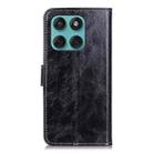 For Motorola Edge 60 Fusion Retro Crazy Horse Texture Leather Phone Case(Black) - 3