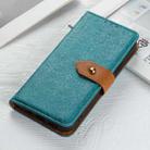 For Motorola Moto G85 European Floral Embossed Flip Leather Phone Case(Blue) - 2