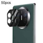 For Huawei Mate X5 50pcs Electroplating AR+AF Coated Glass Back Camera Lens Film - 1