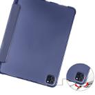 For iPad Pro 11 (2020) / iPad Pro 11(2018) 3-folding Horizontal Flip PU Leather + Shockproof TPU Tablet Case with Holder & Pen Slot(Dark Blue) - 6