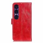 For Sony Xperia 1 VII Retro Crazy Horse Texture Horizontal Flip Leather Phone Case(Red) - 3