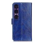 For Sony Xperia 1 VII Retro Crazy Horse Texture Horizontal Flip Leather Phone Case(Blue) - 3