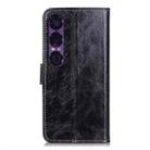 For Sony Xperia 1 VII Retro Crazy Horse Texture Horizontal Flip Leather Phone Case(Black) - 3
