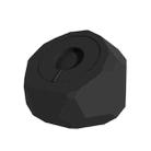 Diamond-shaped 2 in 1 Wireless Charging Silicone Base(Black) - 1