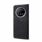 For Huawei Mate 70 5G Denim Texture Leather Phone Case(Black) - 3