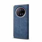 For Huawei Mate 70 Pro 5G / 70 Pro+ 5G Denim Texture Leather Phone Case(Blue) - 3