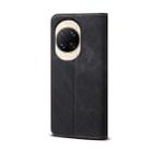 For Huawei nova 14 Denim Texture Leather Phone Case(Black) - 3