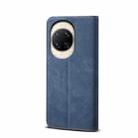 For Huawei nova 14 Ultra Denim Texture Leather Phone Case(Blue) - 3