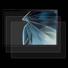 For ZTE Nubia Pad 3D 12.4 2pcs 9H 0.3mm Explosion-proof Tempered Glass Film - 1