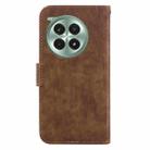 For OnePlus Ace 3 Pro Little Tiger Embossed Leather Phone Case(Brown) - 3