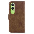 For OnePlus Nord CE4 Lite Little Tiger Embossed Leather Phone Case(Brown) - 3