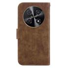 For Huawei nova 12i Little Tiger Embossed Leather Phone Case(Brown) - 3