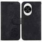 For Huawei nova 14 Little Tiger Embossed Leather Phone Case(Black) - 1
