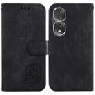 For Honor 80 Pro Little Tiger Embossed Leather Phone Case(Black) - 1