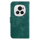 For Honor Magic6 Pro Little Tiger Embossed Leather Phone Case(Green) - 3