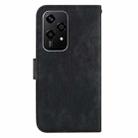 For Honor 200 Lite Global Little Tiger Embossed Leather Phone Case(Black) - 3