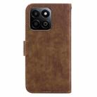 For Honor Play 60 Plus Little Tiger Embossed Leather Phone Case(Brown) - 3