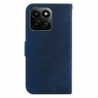 For Honor Play 60 Plus Little Tiger Embossed Leather Phone Case(Dark Blue) - 3