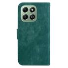 For Honor X6b Little Tiger Embossed Leather Phone Case(Green) - 3