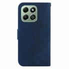 For Honor X6b Little Tiger Embossed Leather Phone Case(Dark Blue) - 3