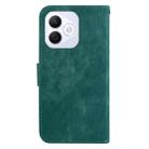 For Honor X60i Little Tiger Embossed Leather Phone Case(Green) - 3