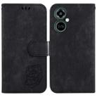 For Tecno Camon 19 Pro 5G Little Tiger Embossed Leather Phone Case(Black) - 1