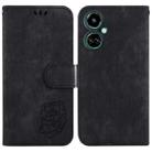 For Tecno Camon 19 Little Tiger Embossed Leather Phone Case(Black) - 1