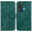 For Tecno Pova Neo / LE6 Little Tiger Embossed Leather Phone Case(Green) - 1