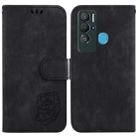 For Tecno Pova Neo / LE6 Little Tiger Embossed Leather Phone Case(Black) - 1