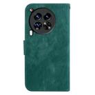 For Tecno Camon 30 Premier 5G Little Tiger Embossed Leather Phone Case(Green) - 3