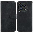 For Tecno Camon 30 Premier 5G Little Tiger Embossed Leather Phone Case(Black) - 1