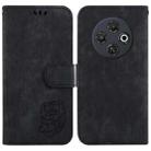 For Tecno Spark 30C Little Tiger Embossed Leather Phone Case(Black) - 1