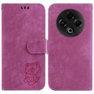 For Tecno Spark 30 4G Little Tiger Embossed Leather Phone Case(Rose Red) - 1