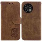 For Tecno Spark 30 Pro Little Tiger Embossed Leather Phone Case(Brown) - 1