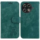 For Tecno Camon 30S / Camon 30S Pro Little Tiger Embossed Leather Phone Case(Green) - 1