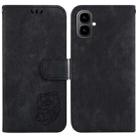 For Tecno Pop 10 / Spark Go 2 4G Little Tiger Embossed Leather Phone Case(Black) - 1