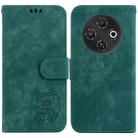 For Tecno Pop 9 5G / Spark 30C 5G Little Tiger Embossed Leather Phone Case(Green) - 1