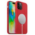 For iPhone 16 Pro Liquid Silicone Full Coverage MagSafe Phone Case(Red) - 1