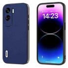 For Honor X50i 5G/90 Lite ABEEL Haze Texture PU Phone Case(Dark Blue) - 1