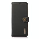 For Honor Play 60 Plus / 200 Smart KHAZNEH Custer Genuine Leather RFID Phone Case(Black) - 2