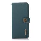 For Honor 400 KHAZNEH Custer Genuine Leather RFID Phone Case(Green) - 2