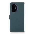 For Honor 400 KHAZNEH Custer Genuine Leather RFID Phone Case(Green) - 3