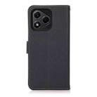 For Honor 400 Lite KHAZNEH Custer Genuine Leather RFID Phone Case(Blue) - 3